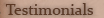Testimonials